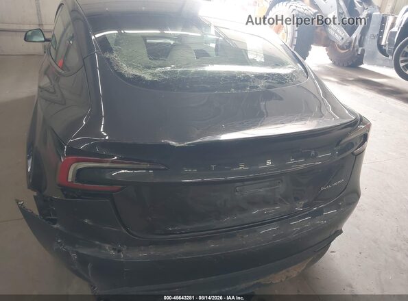 5YJ3E1EB2RF810923 2024 TESLA MODEL 3 Black Front view