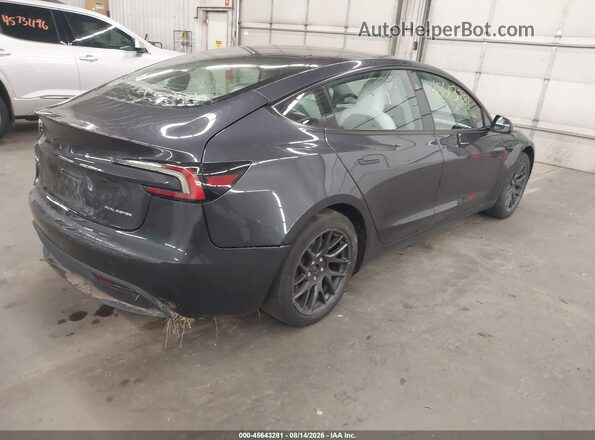 5YJ3E1EB2RF810923 2024 TESLA MODEL 3 Black Rear right