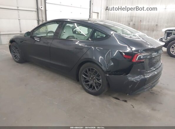 5YJ3E1EB2RF810923 2024 TESLA MODEL 3 Black Rear left