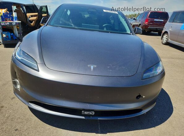 5YJ3E1EB2RF813529 2024 TESLA MODEL Black Front view