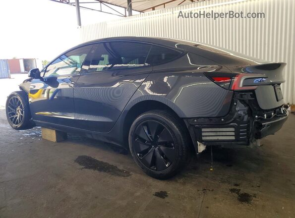 5YJ3E1EB2SF899947 2025 TESLA MODEL Серый Задняя левая четверть