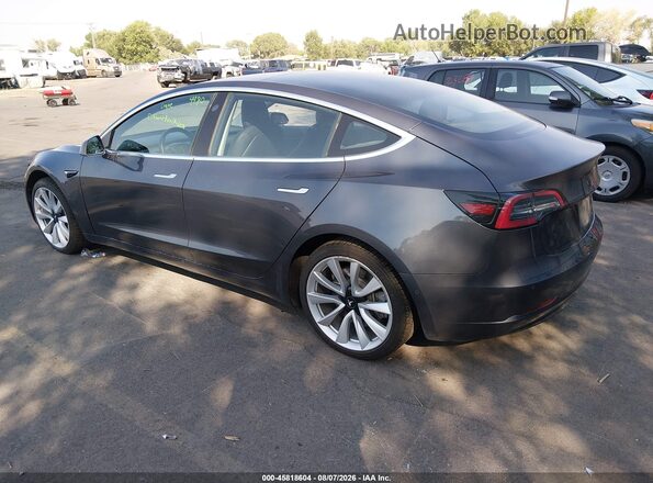 5YJ3E1EB3JF132302 2018 TESLA MODEL 3 Black Հետևի ձախ