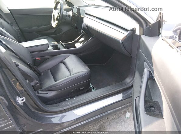 5YJ3E1EB3JF132302 2018 TESLA MODEL 3 Black Սալոնի դիմացի տեսք