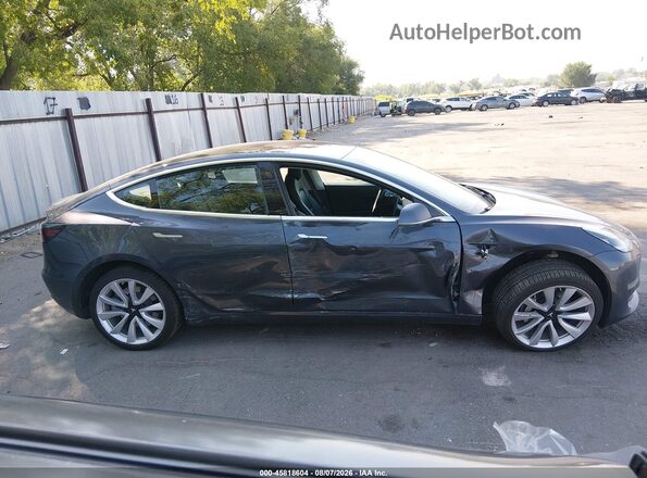 5YJ3E1EB3JF132302 2018 TESLA MODEL 3 Black Սալոնի հետևի տեսք
