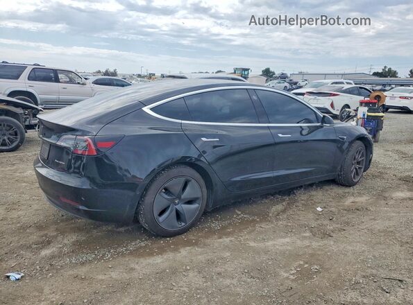 5YJ3E1EB3LF710501 2020 TESLA MODEL Black Задня права чверть