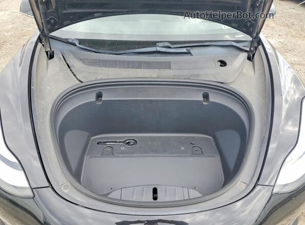 5YJ3E1EB3LF710501 2020 TESLA MODEL Black Вид задньої частини салону