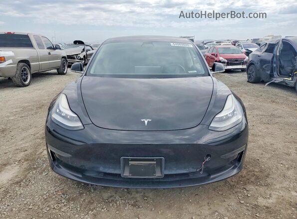 5YJ3E1EB3LF710501 2020 TESLA MODEL Black Вид спереду