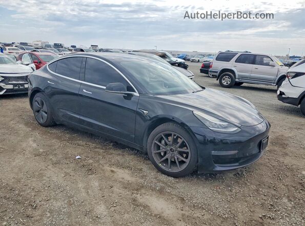5YJ3E1EB3LF710501 2020 TESLA MODEL Black Передня права чверть