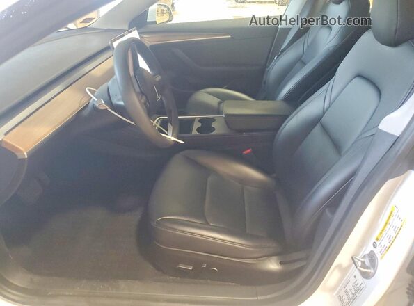 5YJ3E1EB3MF065396 2021 TESLA MODEL Белый Вид салона спереди