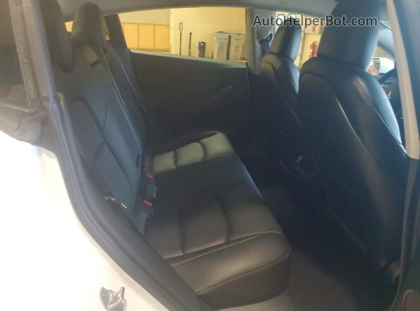 5YJ3E1EB3MF065396 2021 TESLA MODEL Белый Вид задних сидений