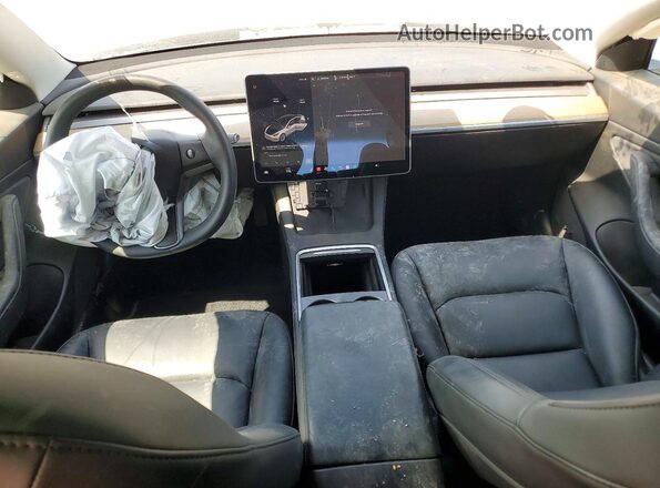 5YJ3E1EB3MF936815 2021 TESLA MODEL White წინა პანელის ხედი