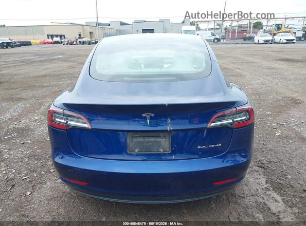 5YJ3E1EB3MF981348 2021 TESLA MODEL 3 Blue 