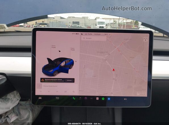 5YJ3E1EB3MF981348 2021 TESLA MODEL 3 Blue 
