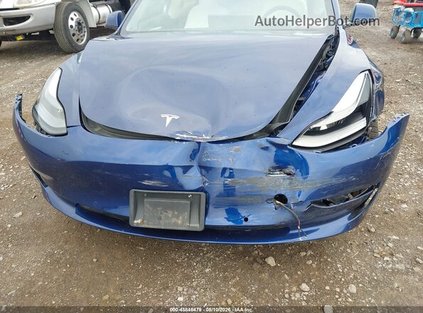 5YJ3E1EB3MF981348 2021 TESLA MODEL 3 Blue 