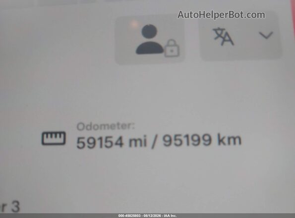 5YJ3E1EB3NF212270 2022 TESLA MODEL 3 White Հետևի նստատեղերի տեսք