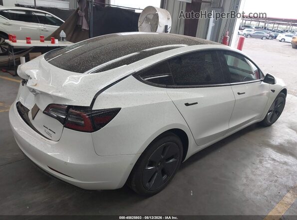 5YJ3E1EB3NF212270 2022 TESLA MODEL 3 White Հետևի աջ