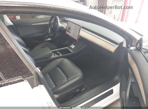 5YJ3E1EB3NF212270 2022 TESLA MODEL 3 White Սալոնի դիմացի տեսք