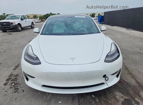 5YJ3E1EB3NF272968 2022 TESLA MODEL White Vista frontal