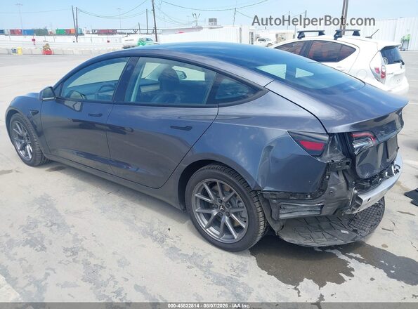 5YJ3E1EB3NF277815 2022 TESLA MODEL 3 Gray Հետևի ձախ