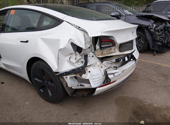 5YJ3E1EB3NF327936 2022 TESLA MODEL 3 Белый Вид спереди