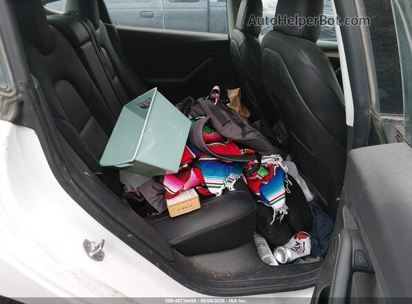 5YJ3E1EB3NF327936 2022 TESLA MODEL 3 Белый Вид наклейки с VIN-кодом