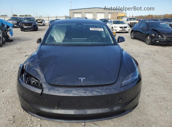 5YJ3E1EB3SF011044 2025 TESLA MODEL Черный Вид спереди