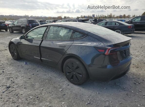 5YJ3E1EB3SF011044 2025 TESLA MODEL Черный Задняя левая четверть