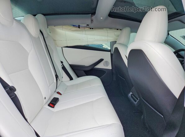 5YJ3E1EB3SF935130 2025 TESLA MODEL Угольный Вид задних сидений