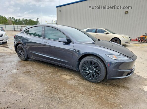 5YJ3E1EB3SF935130 2025 TESLA MODEL Угольный Передняя правая четверть