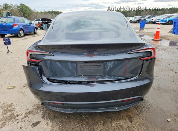 5YJ3E1EB3SF935130 2025 TESLA MODEL Угольный Вид сзади