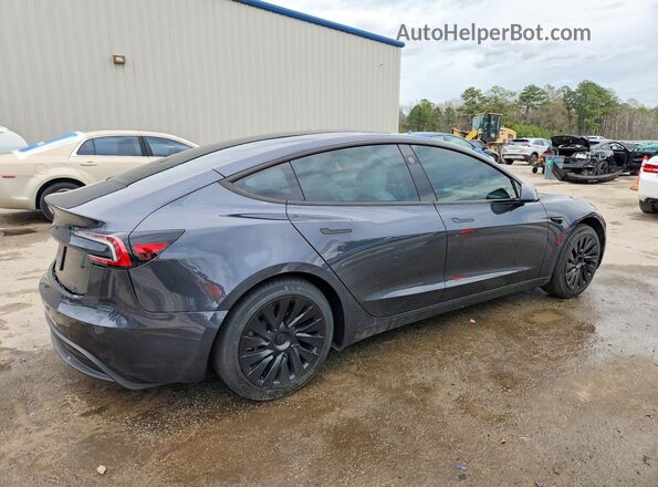 5YJ3E1EB3SF935130 2025 TESLA MODEL Угольный Задняя правая четверть