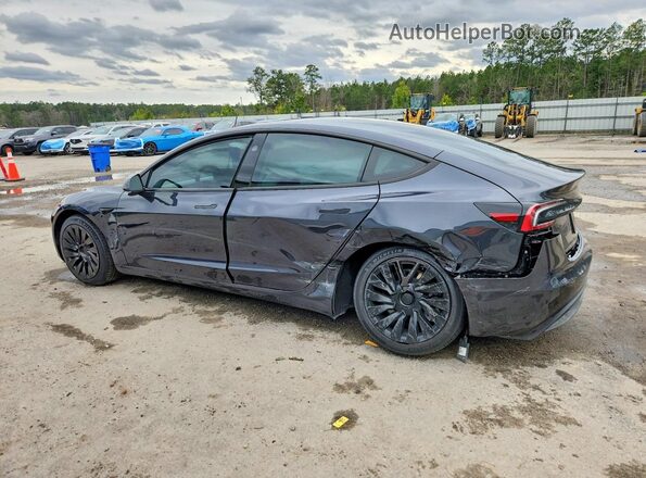 5YJ3E1EB3SF935130 2025 TESLA MODEL Угольный Задняя левая четверть