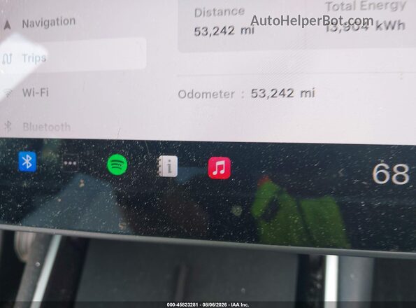 5YJ3E1EB4JF097978 2018 TESLA MODEL 3 White Սալոնի հետևի տեսք