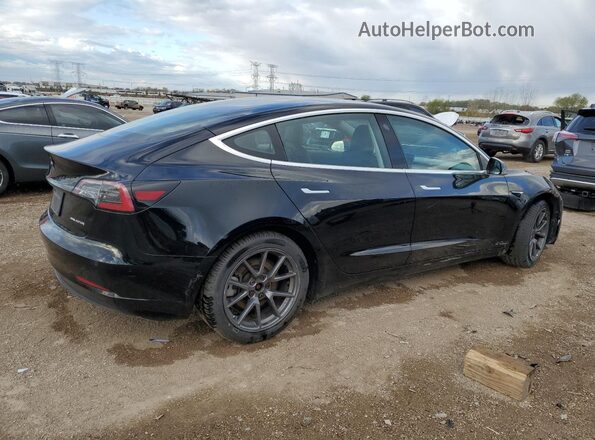 5YJ3E1EB4JF127481 2018 TESLA MODEL Black Rear right