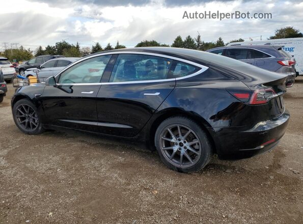 5YJ3E1EB4JF127481 2018 TESLA MODEL Black Rear left