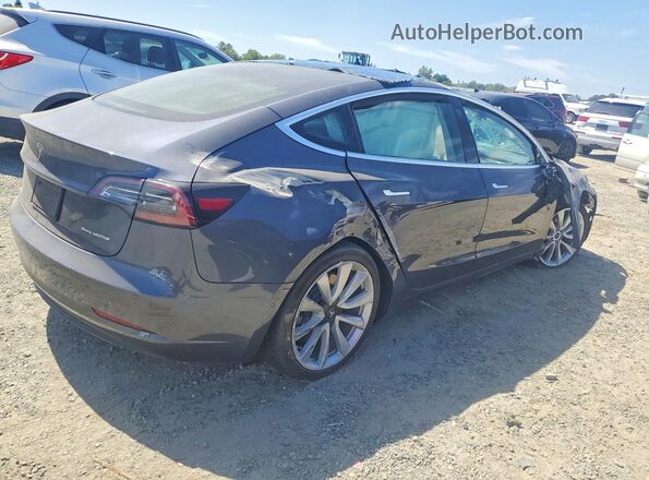 5YJ3E1EB4LF637994 2020 TESLA MODEL Charcoal Հետևի աջ