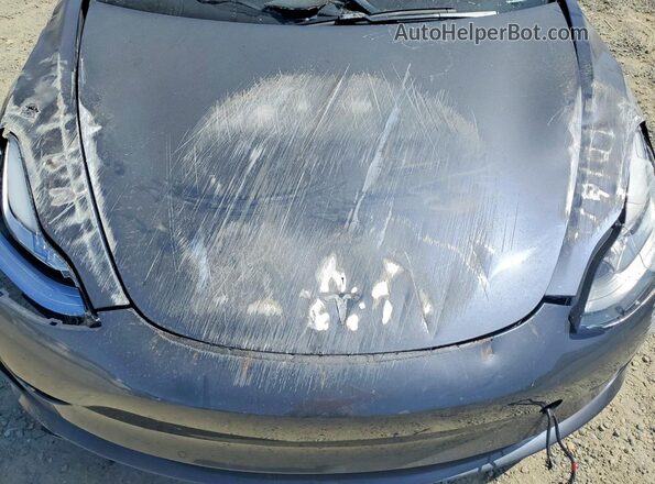5YJ3E1EB4LF637994 2020 TESLA MODEL Charcoal Սալոնի հետևի տեսք