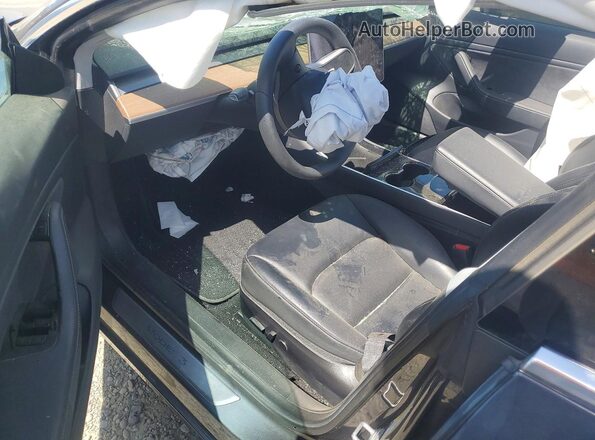 5YJ3E1EB4LF637994 2020 TESLA MODEL Charcoal Առջևի վահանակի տեսք
