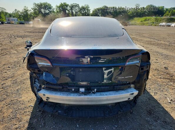 5YJ3E1EB4MF859534 2021 TESLA MODEL Черный Вид сзади