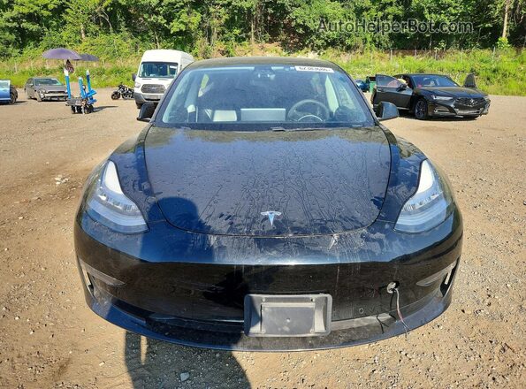 5YJ3E1EB4MF859534 2021 TESLA MODEL Черный Вид спереди