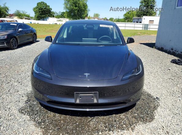 5YJ3E1EB4SF926341 2025 TESLA MODEL Gray Դիմացի տեսք