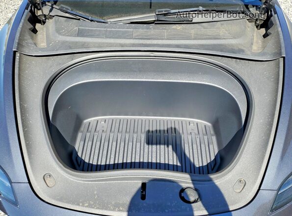 5YJ3E1EB4SF926341 2025 TESLA MODEL Gray Սալոնի հետևի տեսք