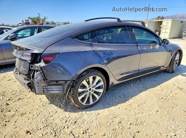 5YJ3E1EB5JF188208 2018 TESLA MODEL Charcoal Rear right