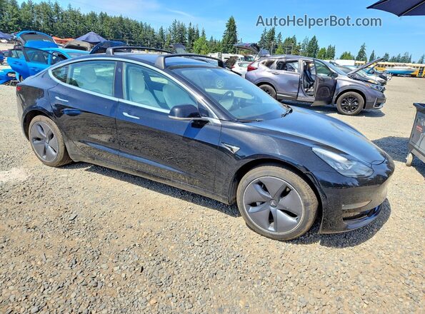 5YJ3E1EB5KF390516 2019 TESLA MODEL Black Առջևի աջ