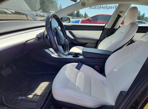 5YJ3E1EB5KF390516 2019 TESLA MODEL Black Սալոնի դիմացի տեսք