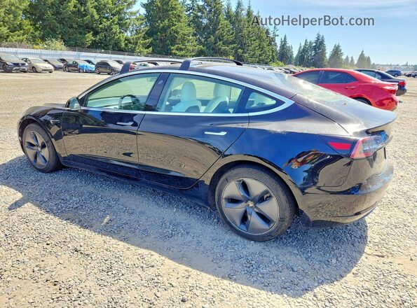 5YJ3E1EB5KF390516 2019 TESLA MODEL Black Հետևի ձախ