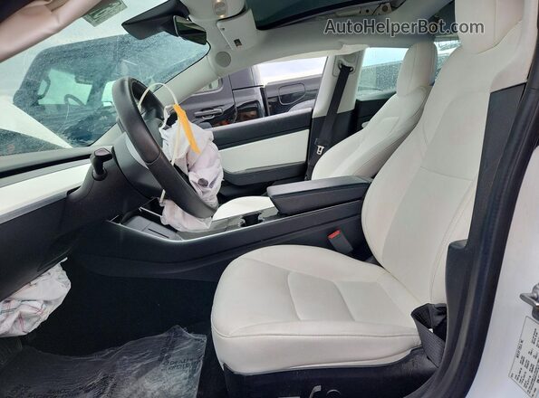 5YJ3E1EB5KF494911 2019 TESLA MODEL White Սալոնի դիմացի տեսք