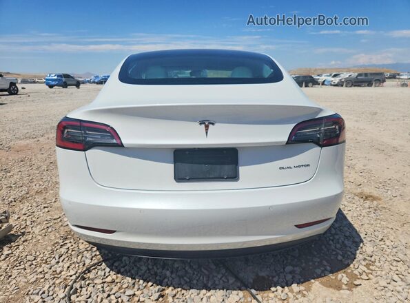 5YJ3E1EB5KF494911 2019 TESLA MODEL White Հետևի տեսք