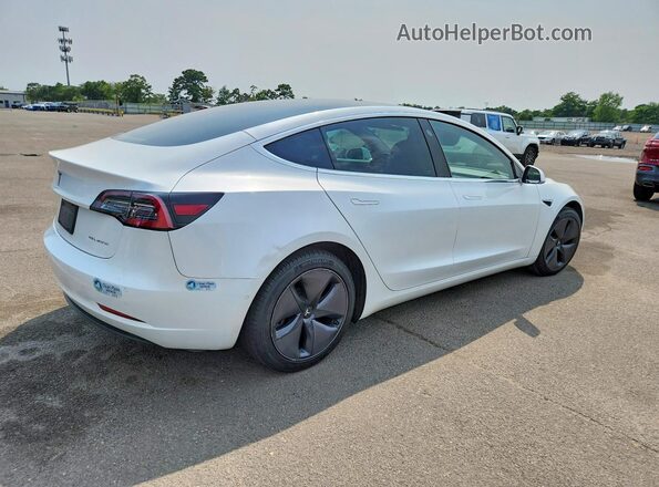 5YJ3E1EB5LF637339 2020 TESLA MODEL White Задня права чверть