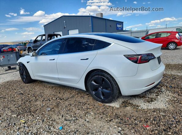 5YJ3E1EB5LF711438 2020 TESLA MODEL White უკანა მარცხენა